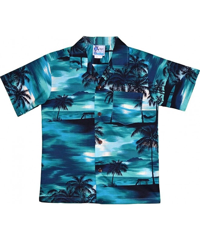 RJC Waimea Sunset Hawaiian Shirt