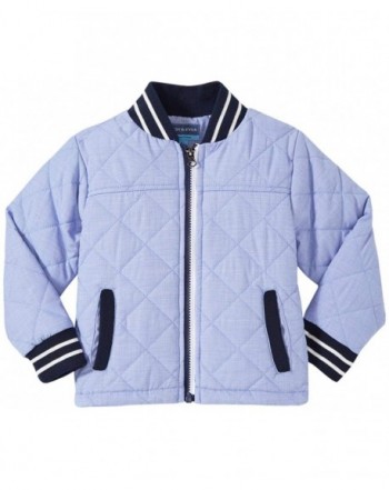 Andy Evan Quilted Chambray Jacket