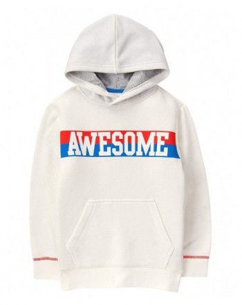 Crazy Boys Hooded Graphic Pullover