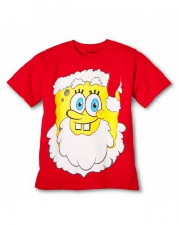 SpongeBob SquarePants Christmas Graphic T Shirt