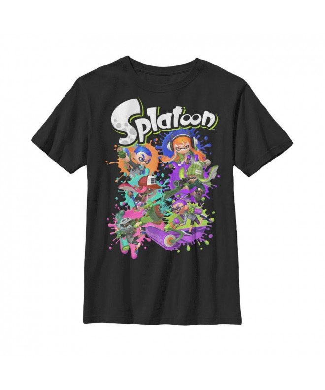 Splatoon Splatty Crew Youth T Shirt