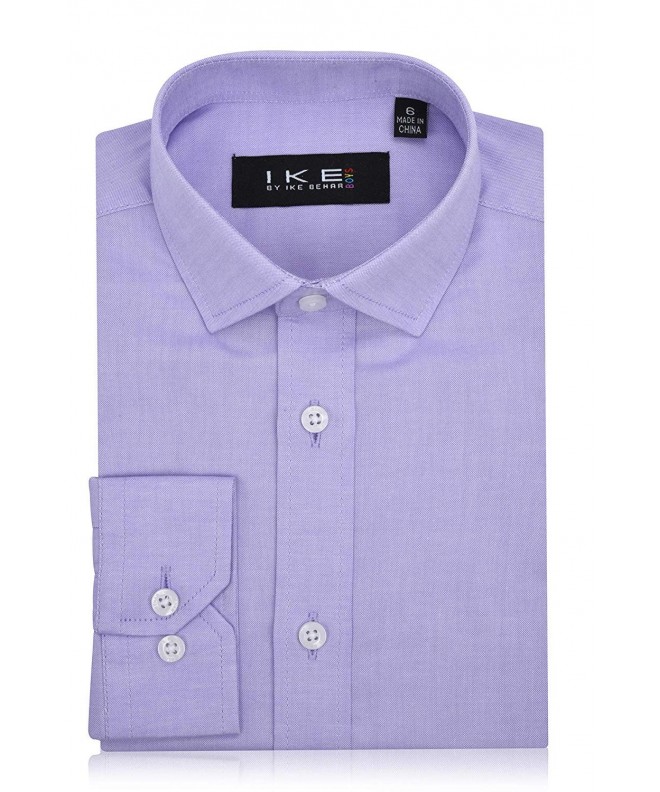Ike Behar Lilac Sleeve Button