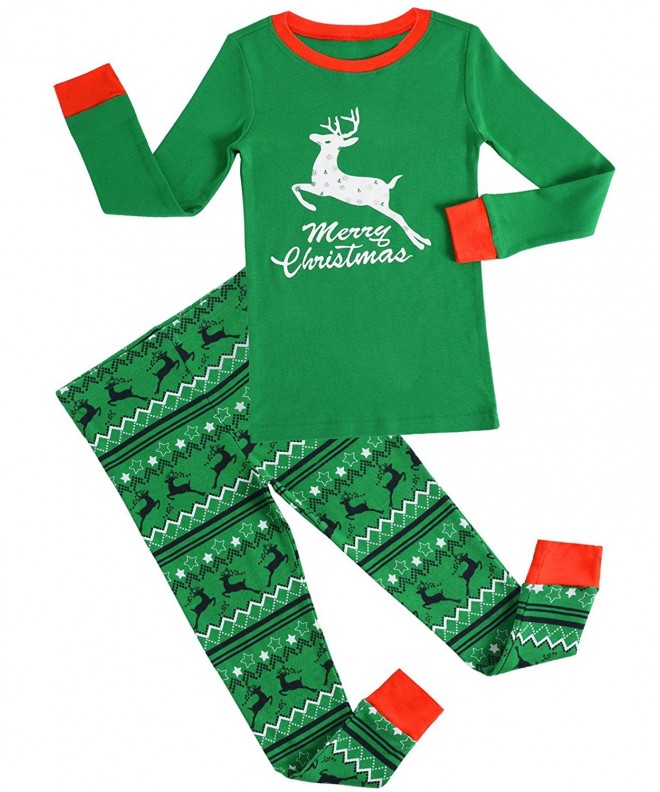 GYS Christmas Pajamas Sleepwear Reindeer