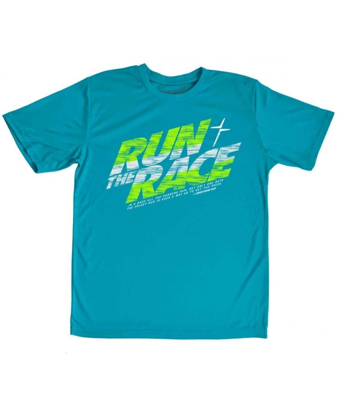 Kerusso Run Race Kids Active T Shirt Small