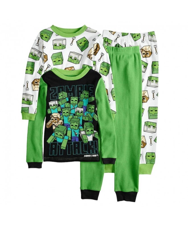 Minecraft Boys 4 Piece Pack Pajamas