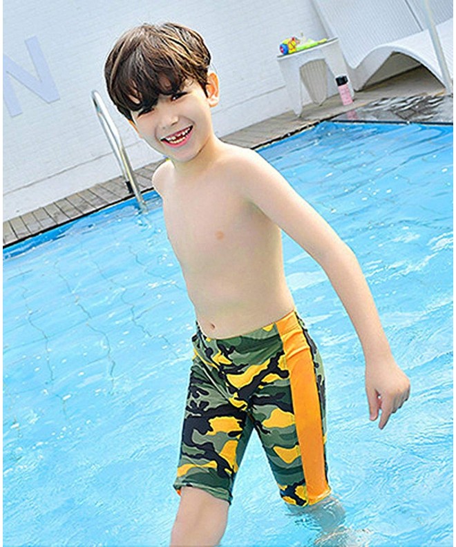 Boys Jammer Swimsuit Quick Dry Drawstring Cartoon Swim Trunk 4-12T ...