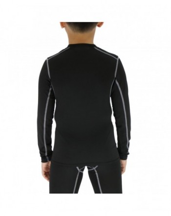 Hot deal Boys' Thermal Underwear Tops Outlet Online