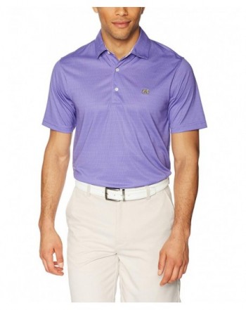 Tourney Men Textured Solid Polo