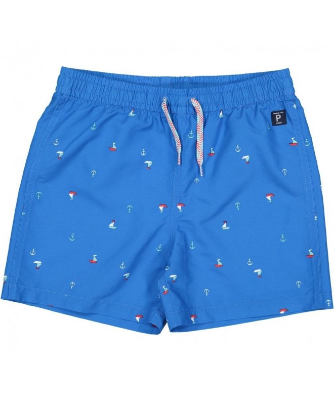 Micro SAIL UV Swim Shorts (6-12YRS) - Brilliant Blue - C818D79AG2W