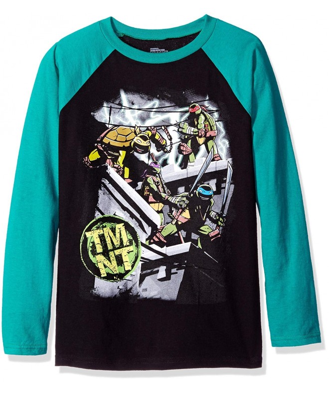 Nickelodeon Action Sleeve Raglan T Shirt