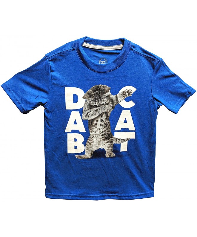 Boys Dab Graphic T Shirt Blue