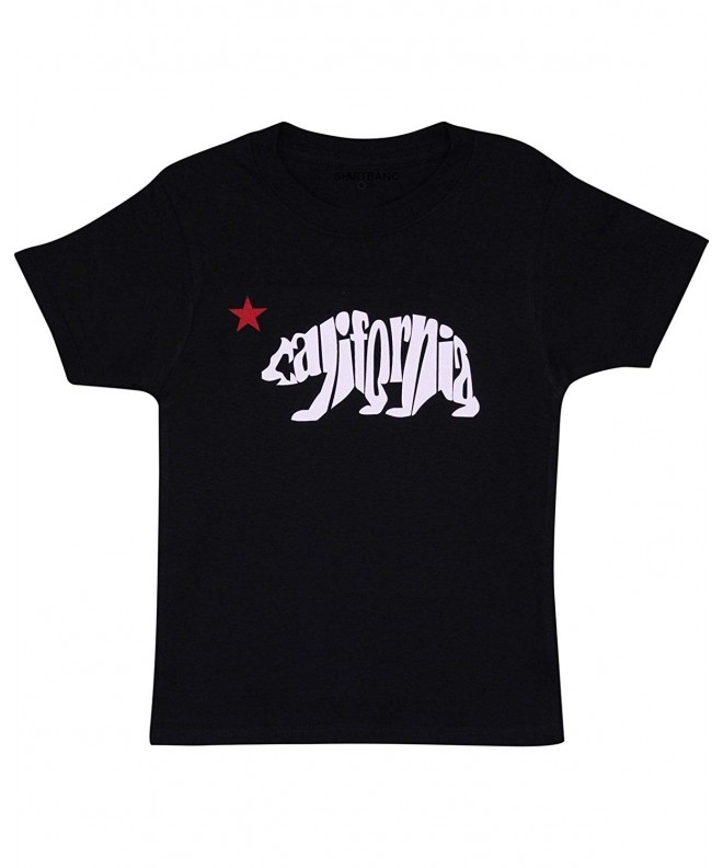 Black Cali Bear Letters Shirt