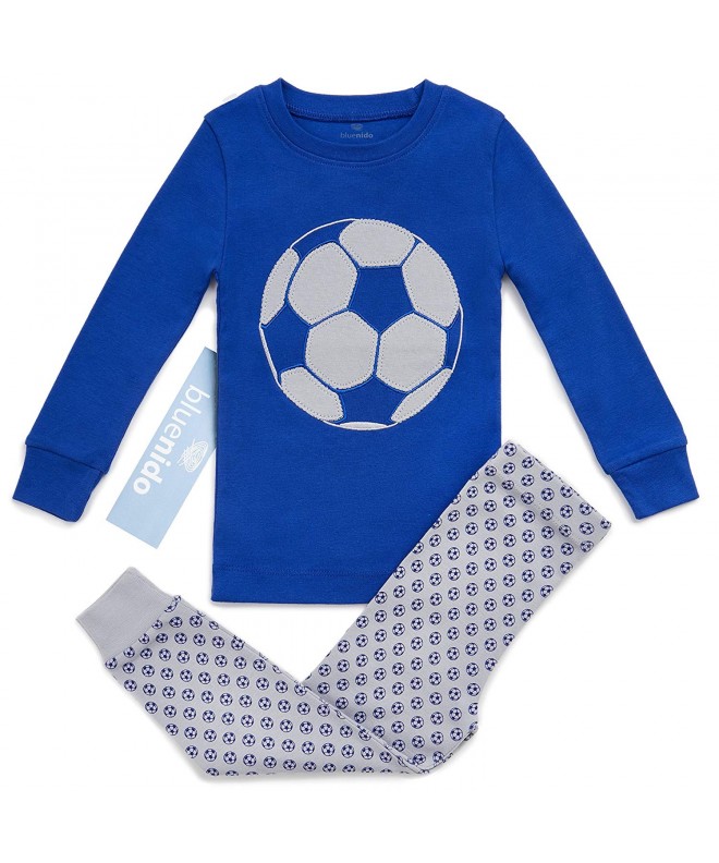 Bluenido Pajamas Soccer Basketball Cotton