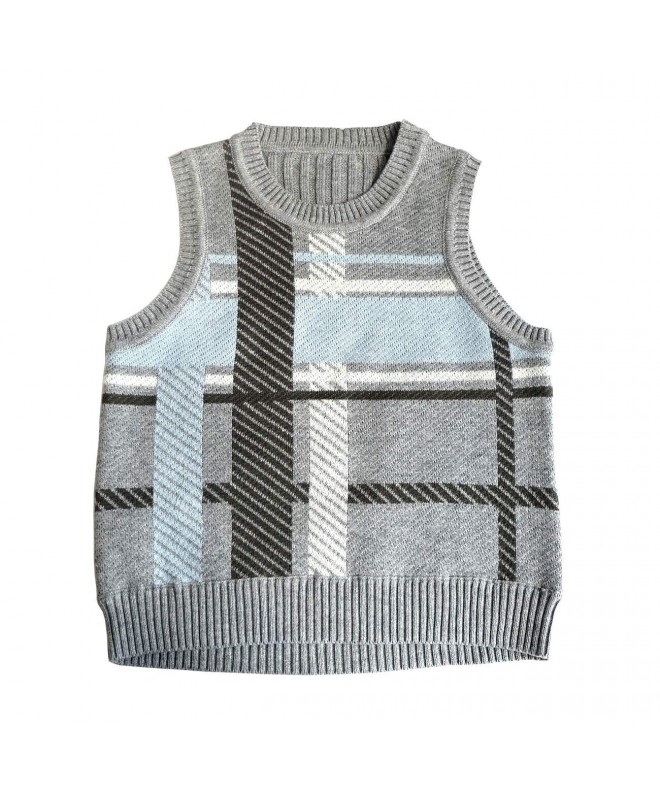 Wellwits Geometric Pullover Cotton Sweater