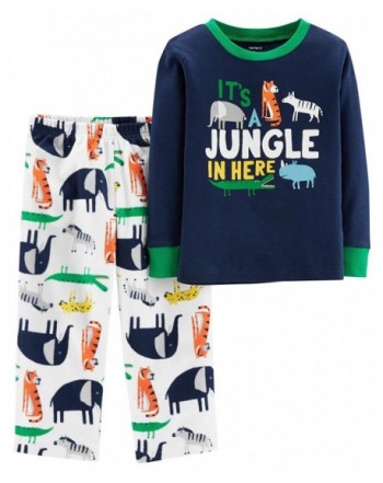 Pajamas Jungle Here Cotton Fleece