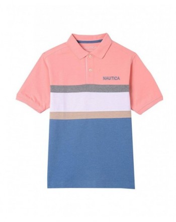 Nautica Short Sleeve Colorblock Shirt