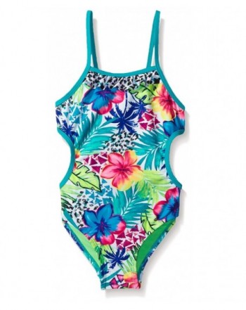 Breaking Waves Girls Amazon Swimsuit