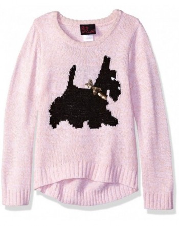 Girls Rule Scottie Dog Sweater