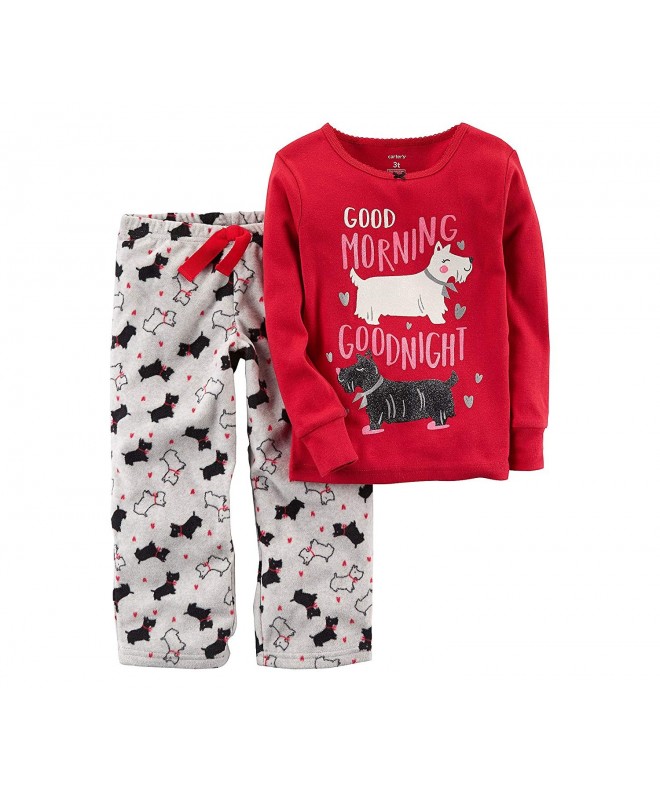 Carters Girls Morning Fleece Pajama