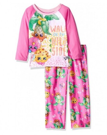 Shopkins Girls Collectibles 2 Piece Pajama