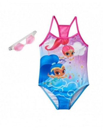 Girls Shimmer Shine One Piece Swimsuit