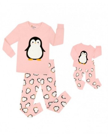 TinaLuLing Matching Toddler Pajamas Sleepwear