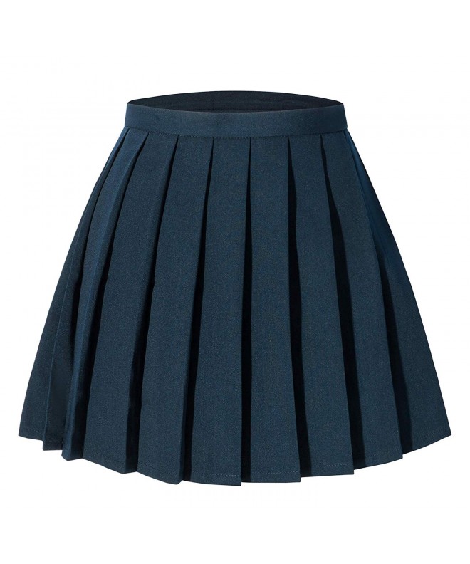 Women's High Waisted Pleated Mini Shorts Skirts Cosplay Costumes S-4XL ...